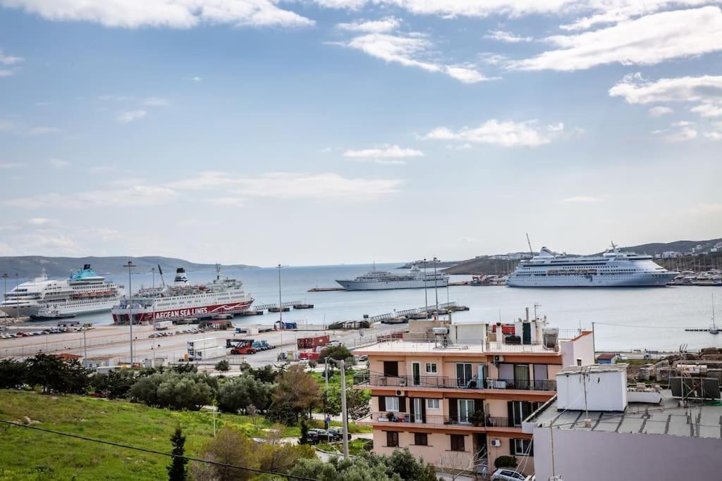 Apartmán Seafront Central Apt In Lavrio Exteriér fotografie
