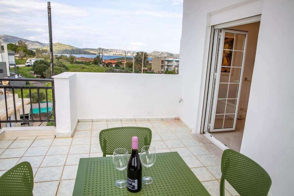 Apartmán Seafront Central Apt In Lavrio Exteriér fotografie