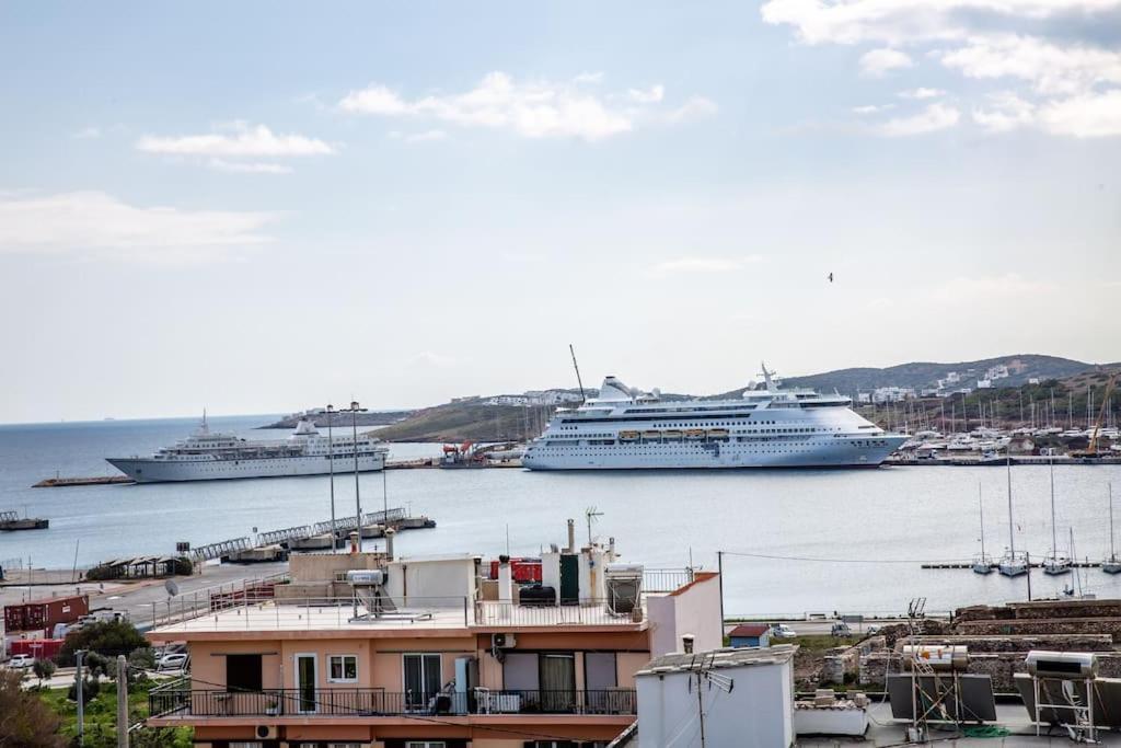 Apartmán Seafront Central Apt In Lavrio Exteriér fotografie
