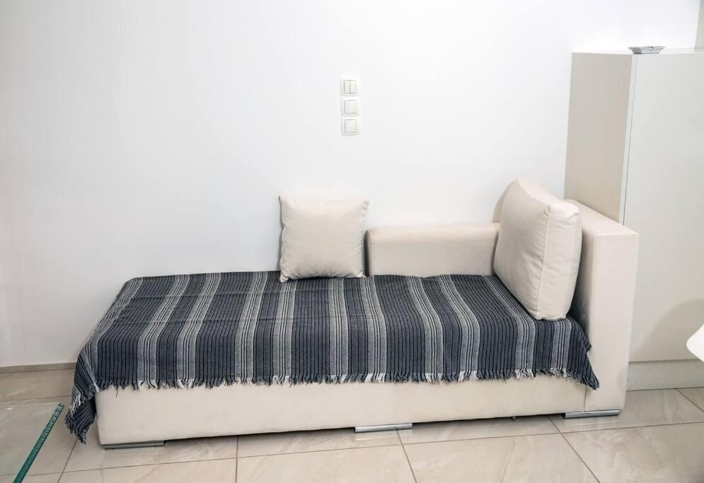 Apartmán Seafront Central Apt In Lavrio Exteriér fotografie