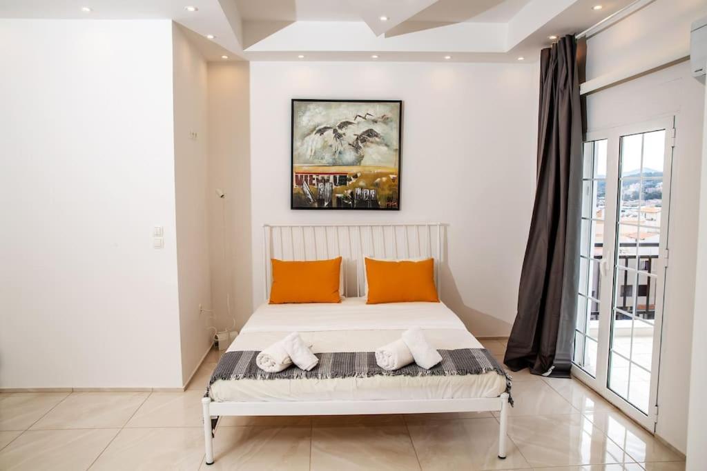 Apartmán Seafront Central Apt In Lavrio Exteriér fotografie