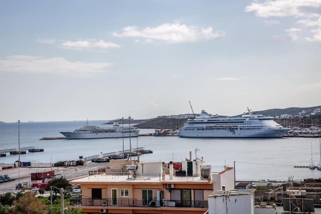 Apartmán Seafront Central Apt In Lavrio Exteriér fotografie